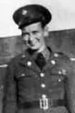 Pvt Albert W Denney (Source: B Jeffries)