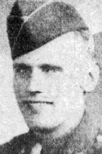 Pvt Alton D Clark DOW England 