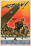 WW II Poster depicting Glider Troops