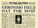 Stars and Stripes article 11 May 1945 (Source: Lou Deleguardia)