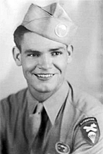 Pfc James B Sheen - Bronze Star Recipient victim of the crash of C-47 42-101025 in the Bois de Limors, France 