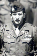 Capt George E Giuchici - Commanding Officer A Company - 1946 formerly of the 517th PIR Co F - Silver and Bronze Star Recipient(Source: Lloyd Goldston III) 