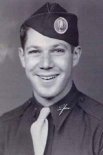 1/Lt George Lavenson - (killed in action July, 1944 in a plane crash over the Atlantic Ocean while being evacuated for wounds received on June 12, 1944)