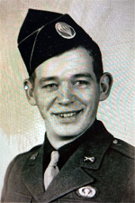 Pvt Carlyle D Moore - Company A 511th PIR 