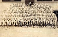 Company C 550th Airborne Infantry circa 1941 under the command of Captain Sachs - CLICK to Enlarge -